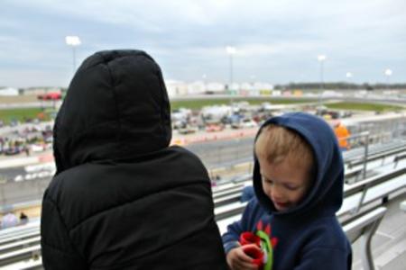 Kids at Lucas Oil Raceway