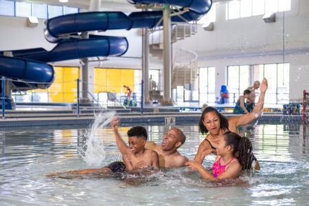 Splash Island indoor waterpark