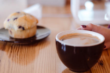 Get your coffee fix  at Boulevard in Downtown Clayton, NC.