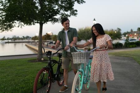 Biking Lake Charles