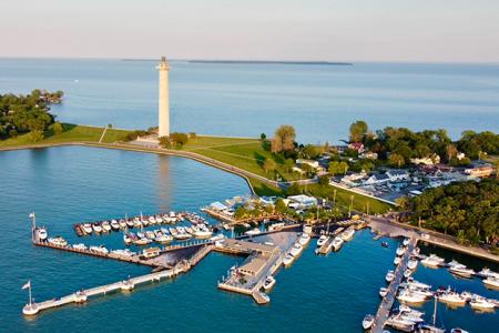 Perry Monument Aerial