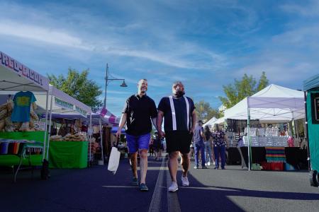 LGBTQ+ Couple Farmers Market
