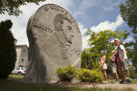 world largest penny