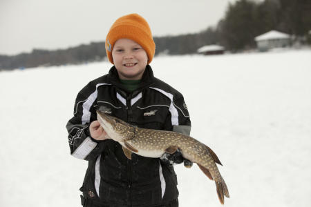 ice fishing