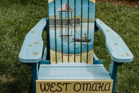 Sunny and Chair “West Omaha” by Samantha Dunne