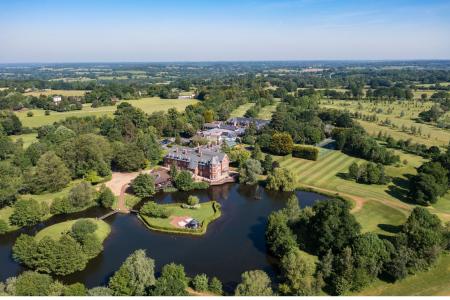 Aerial view of Ardencote
