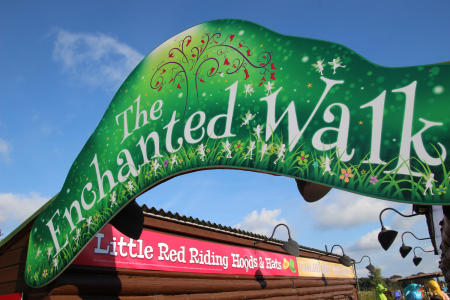 Enchanted Walk sign