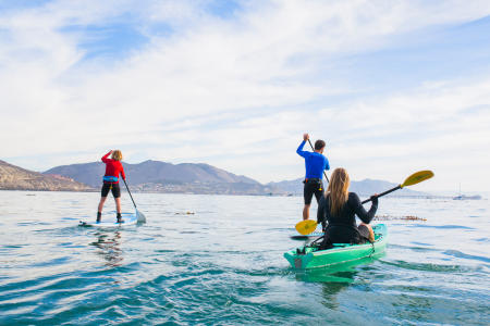 kayaking