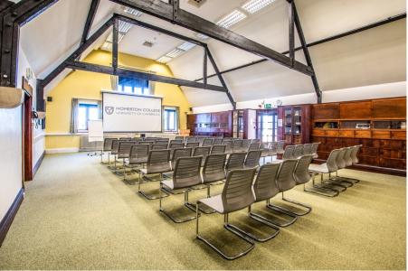 Alison Shrubsole meeting room at Homerton College