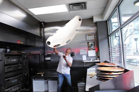 Flying Pizza Toss