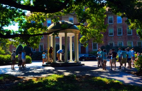 Old Well on the University of North Carolina at Chapel Hill campus