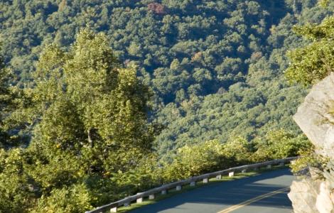 Cycling on the Blue Ridge Parkway