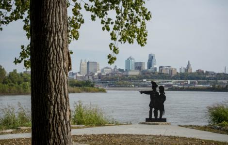 Lewis and Clark Park at Kaw Point