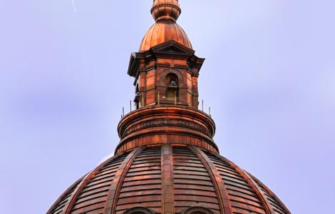 Copper Dome on Capitol Building