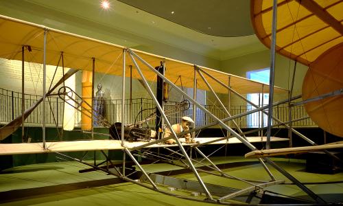 The John W. Berry, Sr. Wright Brothers National Museum has more Wright artifacts on display than any other place in the world, including the 1905 Wright Flyer III: the only airplane designated a National Historic Landmark, the first practical flying machine, and what the Wright brothers considered their most important aircraft.
