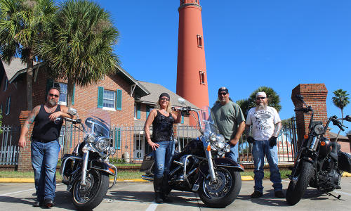 Motorcycle ride - Ponce Inlet Lighthouse