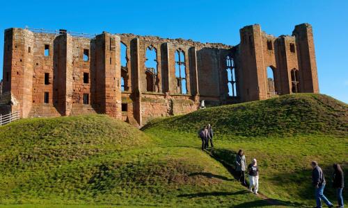 An external view of Kenilworth Castle