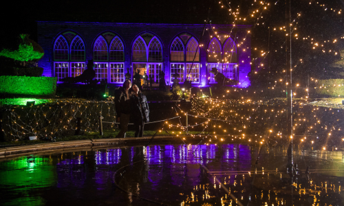 Christmas Light Trail