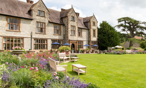 Exterior image of Billesley Manor Hotel