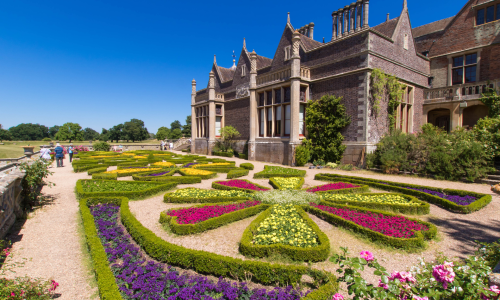 Charlecote Park colourful gorunds