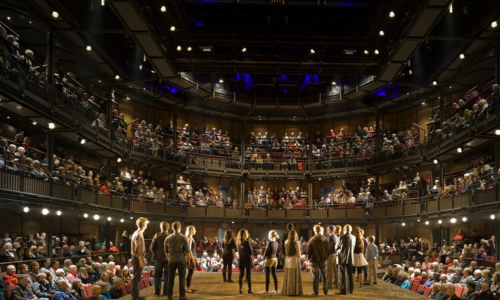 Inside the RSC's auditorium