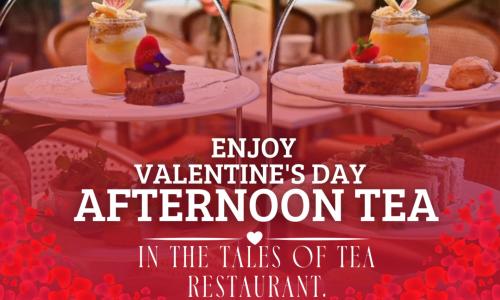 A Valentine's Day Afternoon Tea in the Tales of Tea Restaurant