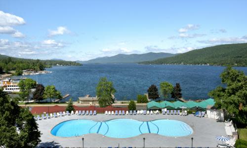 Fort William Henry Hotel and View