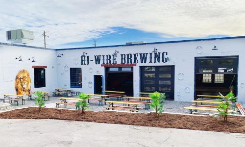 Hi-Wire Brewing Beer Garden