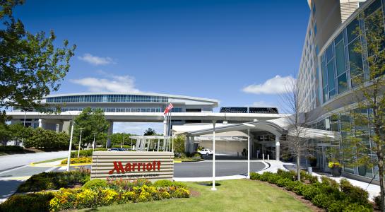 Atlanta Airport Marriott Gateway and the ATL SkyTrain