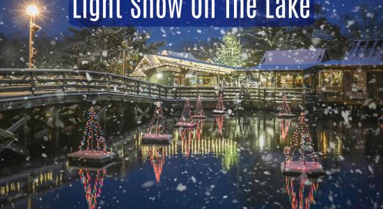 Historic Smithville Village Light Show on The Lake