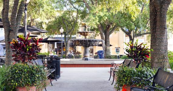 Hyde Park Village Fountain