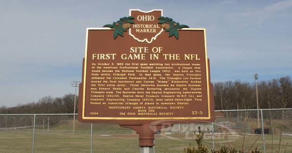 Triangle Park Historical Marker