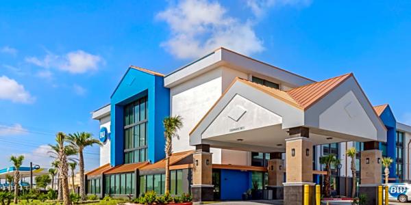 An outside shot of Best Western Corpus Christi Airport Hotel