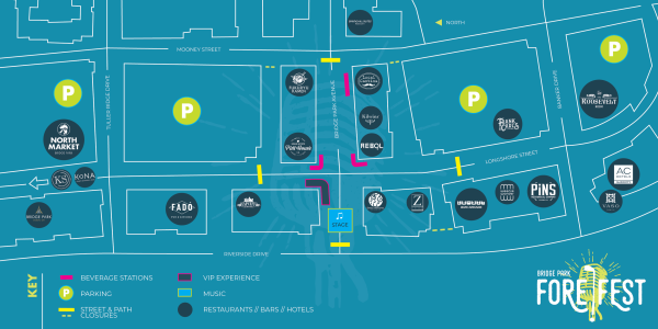 FORE!Fest 2022 Map