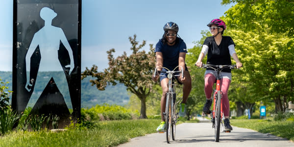 Parkway biking