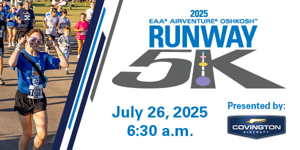 20th Annual EAA AirVenture Oshkosh Runway 5K
