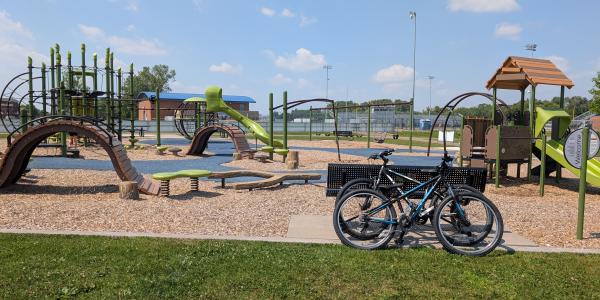 Playground at Ojibway Park in Woodbury