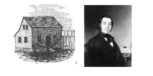Cornwallis's Office in Hillsborough and Benson Lossing, historian