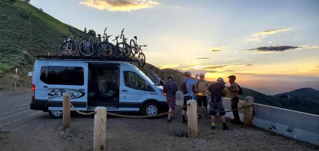 Le Bus in Utah Mountain Bike