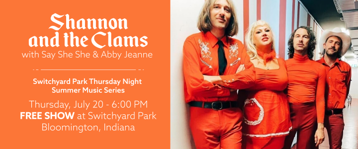 Shannon and the Clams Graphic