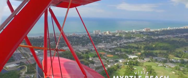 Visit Myrtle Beach Blog Myrtle Beach Biplane Tours