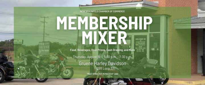 August Membership Mixer
