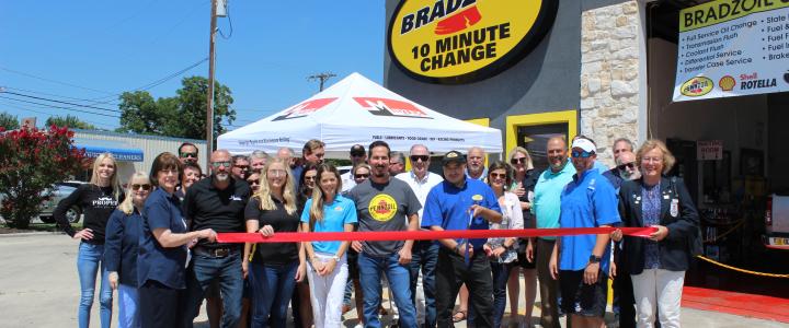 Ribbon Cutting - Bradzoil, Inc.