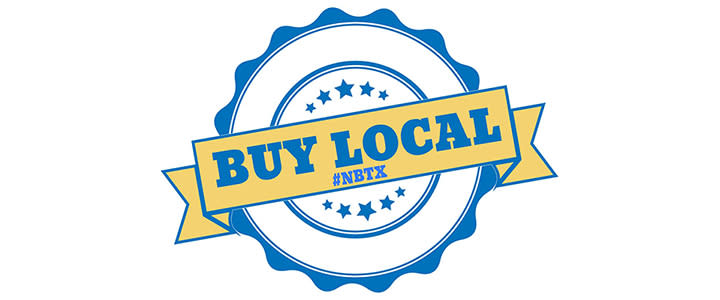 Buy Local NBTX Campaign Sticker