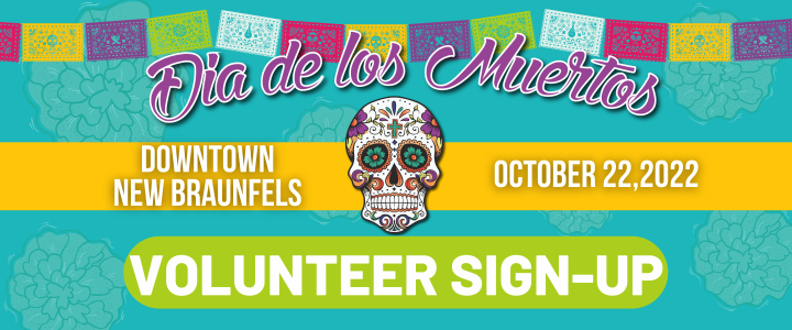 Volunteer for the Dia de los Muertos Festival