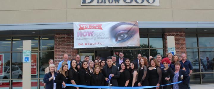 Ribbon Cutting - D'LashNBrow 360 Studio