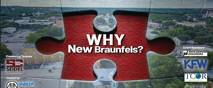 The sold out event will hear a panel discussion title “Why New Braunfels” and guests will hear first-hand why companies have each chosen New Braunfels to expand their business locations