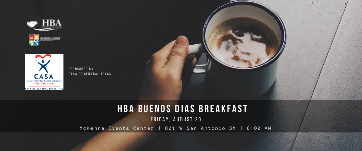HBA Breakfast August