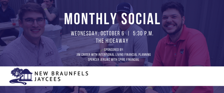 Jaycees Monthly Social - October 2021