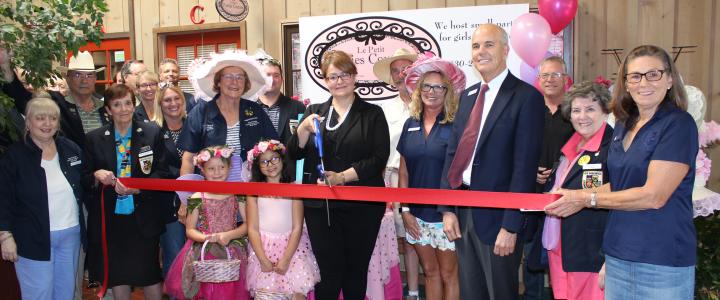 Ribbon Cutting - Le Petit Parties Couture